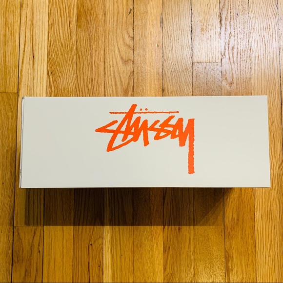 NWT Stussy x Nike Benassi Red Slides - Picture 14 of 15